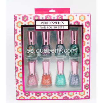 Lentejuelas de color esmalte de uñas